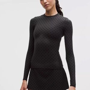 Wundermost Ultra-Soft Nulu Crewneck Long-Sleeve Shirt Flocked